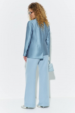 Брюки, жакет Euromoda 701 голубой - фото 4
