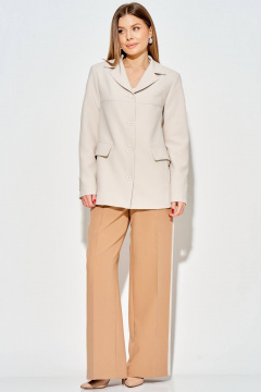 Жакет Laikony L-814 слоновая_кость - фото 5