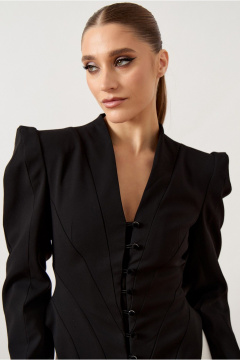 Жакет ATTIKA A3496 черный - фото 4