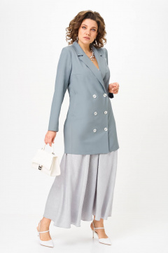 Жакет, юбка Anastasia 1262.3 французский_серый - фото 3