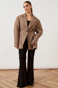 Жакет ATTIKA A3507 коричневый - фото 3