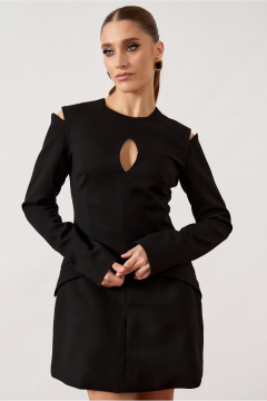 Платье ATTIKA A3512 черный - фото 3