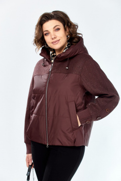 Куртка Shetti 2212 винный_ - фото 4