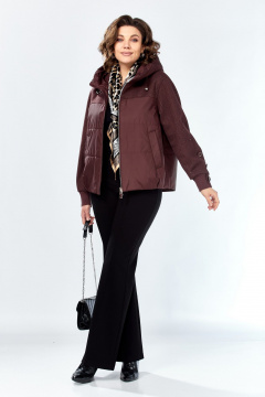 Куртка Shetti 2212 винный_ - фото 3