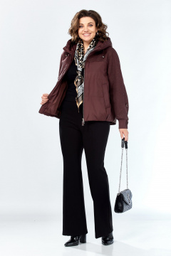 Куртка Shetti 2212 винный_ - фото 2