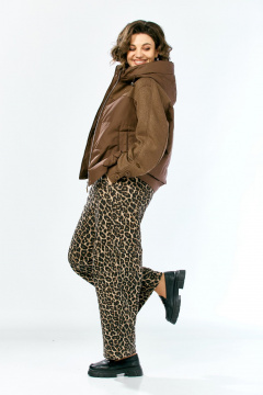 Куртка Shetti 2212 кэмел - фото 4