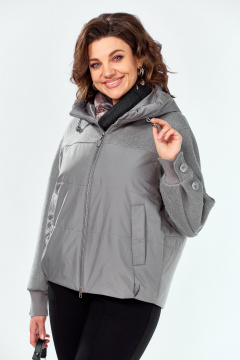 Куртка Shetti 2212 светлый_графит - фото 5