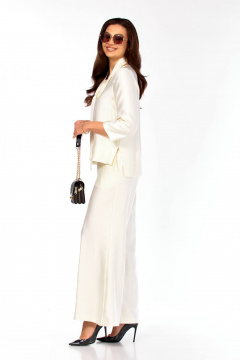 Блуза, брюки Taita plus 2604/1 молоко - фото 4