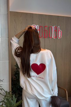 Джемпер DNM 047 молочный - фото 5