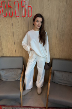 Джемпер DNM 047 молочный - фото 1