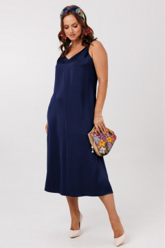 Жакет, платье Mubliz 332 синий+бежевый - фото 4