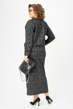 Джемпер, юбка Michel chic 1444 темное_серебро - фото 3