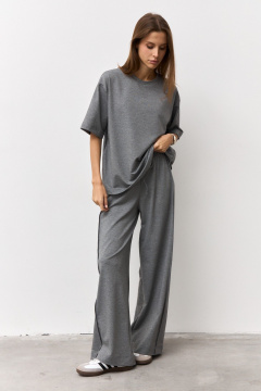 Джемпер Luitui R5076 серый - фото 2