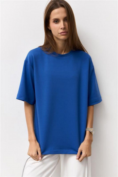 Джемпер Luitui R5076 ярко-синий - фото 2