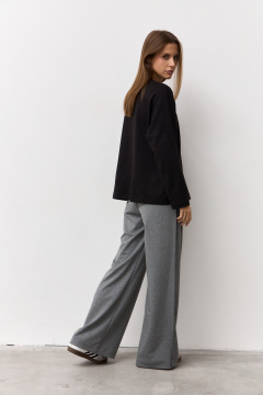 Джемпер Luitui R5077 черный - фото 5