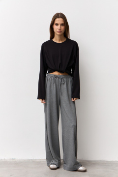 Джемпер Luitui R5077 черный - фото 4