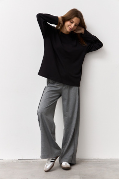 Джемпер Luitui R5077 черный - фото 3