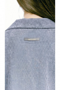 Жакет, юбка ZigzagStyle 608 серо-голубой - фото 4