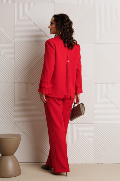 Брюки, жакет Mubliz 226 красный - фото 5