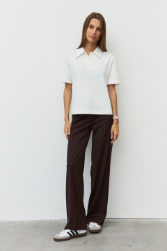 Джемпер Luitui R5083 молочный - фото 4