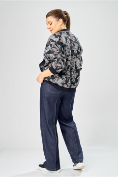 Бомбер Bonna Image 1025/1 синий - фото 3