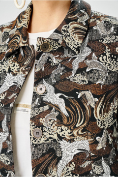 Бомбер Bonna Image 1026/2 коричневый - фото 4