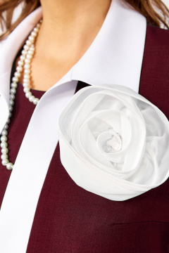 Жакет, платье Lady Secret 25313 марсала - фото 3