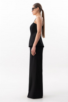 Топ SILVERSPICE S-7633 черный - фото 4