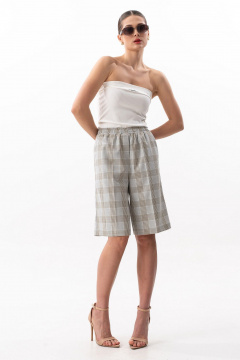 Шорты SILVERSPICE S-3629 клетка - фото 1