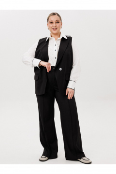 Брюки, жилет AVA fashion М-175 черный - фото 5