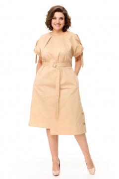 Платье Abbi 1026 пудра - фото 2