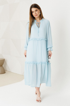 Платье Amberа Style 1130-2 голубой - фото 1