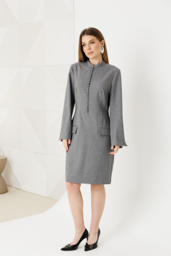 Платье Amberа Style 1139 серый - фото 1