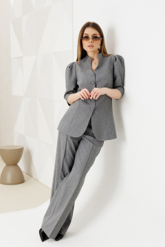 Брюки, жакет Amberа Style 2149-1 серый - фото 5
