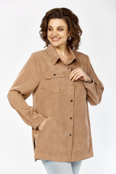 Рубашка Tensi 409 бежевый - фото 4