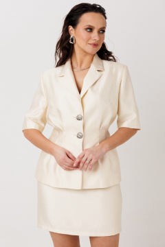 Жакет, юбка Mislana 12941 золотой - фото 2