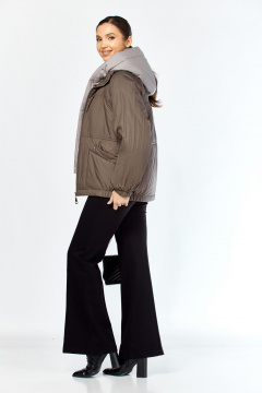 Куртка Shetti 2213 пепельно-коричневый - фото 3