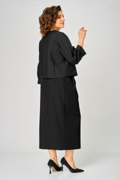 Жакет, юбка Michel chic 1443 черный_кубик - фото 4