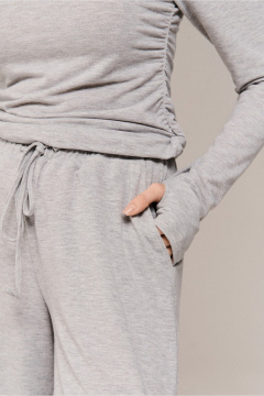 Джемпер JRSy 2663 серый_меланж - фото 3