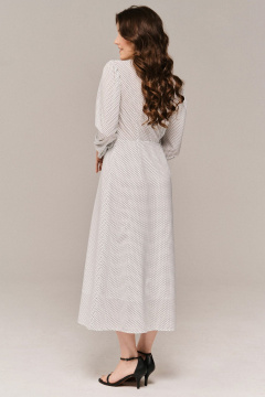 Платье JRSy 2672 молоко_синий_горох - фото 5