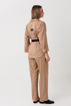 Брюки, жакет Verita 2443 песочный - фото 3