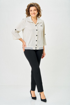 Жакет DaLi 4586 молочный - фото 2