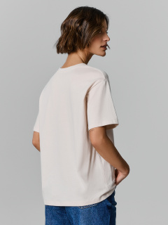 Футболка Mark Formelle 112678/25-39329Ц-0 льняной_тампопечать - фото 2