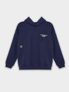 Худи Mark Formelle 123496/25-38481П-7 полуночно_синий_печать_1_сл_на_дет_пер - фото 3