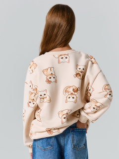 Свитшот Mark Formelle 127958/25-39355П-7 коты_на_св.бежевом - фото 2
