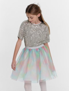 Юбка Mark Formelle 157052/25-ОБР36974Ц-16 радуга_010.2_Сублимация_полотна - фото 1