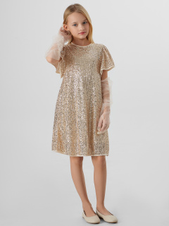 Платье Mark Formelle 157975/25-37593Ц-16 золотистые_пайетки - фото 3