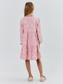 Платье Mark Formelle 157985/25-39813П-0 лесные_животные_на_п.розовом - фото 2