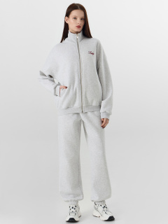 Брюки Mark Formelle 182277/25-37779Ц-7П-2 серый_меланж_4306_А_713_W_вышивка - фото 1