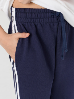 Брюки Mark Formelle 183416/25-39240П-7 полуночно_синий_печать_1_сл_на_ЛВ_дет_пер - фото 4